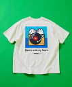 【SALE/15%OFF】FREAK'S STORE matsui×FREAK'S STORE 25SS フリークスストア トップス カットソー・Tシャツ グレー ホワイト ブラック【送料無料】