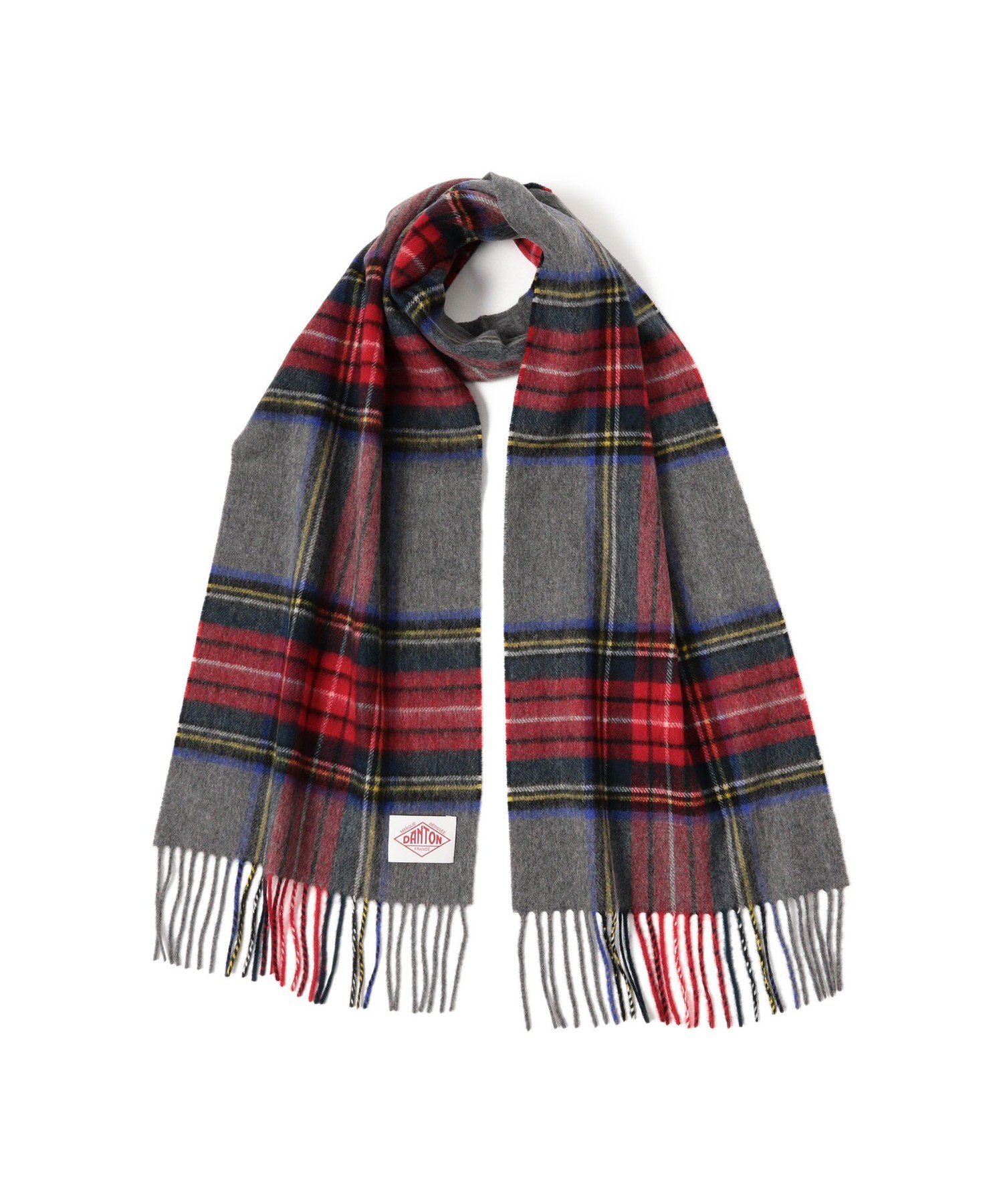 BEAMS DANTON / WOOL CASHMERE MUFFLER ビームス メン ファッション雑貨 マフラー・ストール・ネックウォーマー ネイビー グレー ベージュ ブラウン ブラック【送料無料】