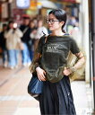 Paris Saint-Germain 【EVA*PSG】 JP PATTERND BLUE TEE エディフィス トップス カットソー・Tシャツ ホワイト ブラック レッド【送料無料】