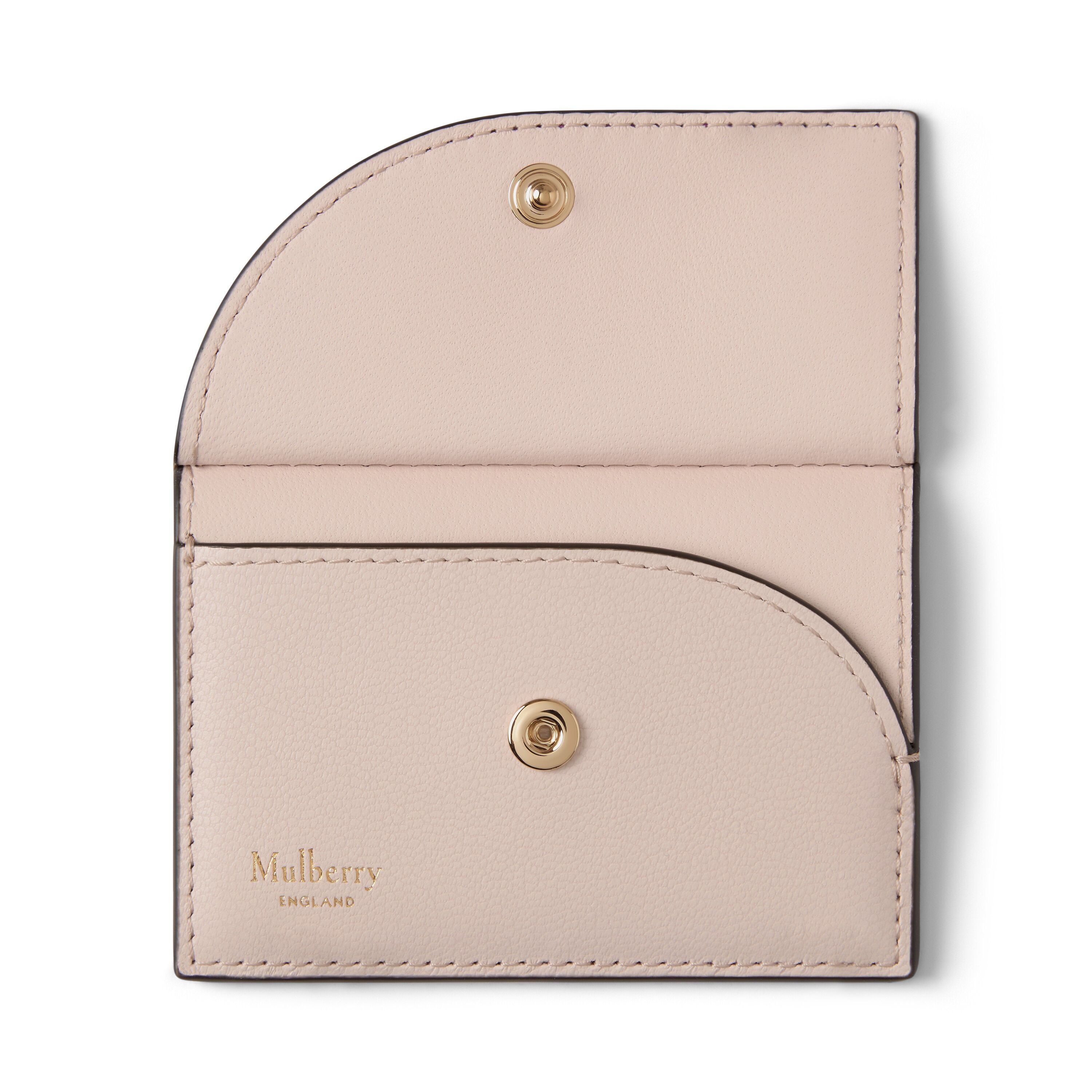 Mulberry 【マルベリー公式】コンパクト カードホルダー マルベリー 財布・ポーチ・ケース 名刺入れ・カードケース ピンク【送料無料】