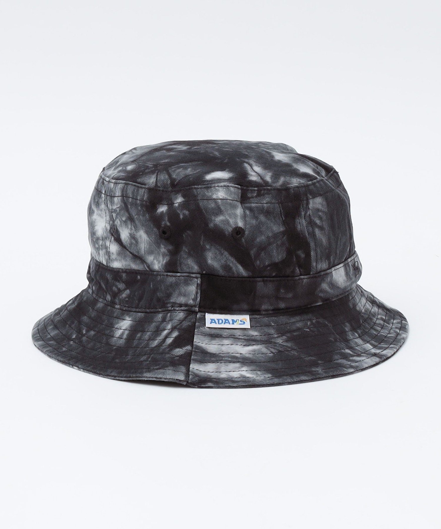 SHIPS MEN ADAMS: VACATIONER BUCKET TIE-DY シップス 帽子 ニット帽・ビーニー ブラック【送料無料】