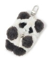 【SALE/50%OFF】pom ponette junior ぺらりんアニマルチャーム ナルミヤオンライン ファッション雑貨 チャーム・キーチェーン グレー ...