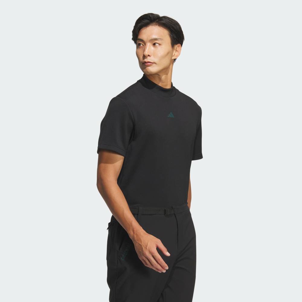 【SALE／30%OFF】adidas 【公式】アディダス adidas 【ゴルフ】コードカオス モックネック半袖シャツ アディダス トップス カットソー・Tシャツ ブラック【送料無料】