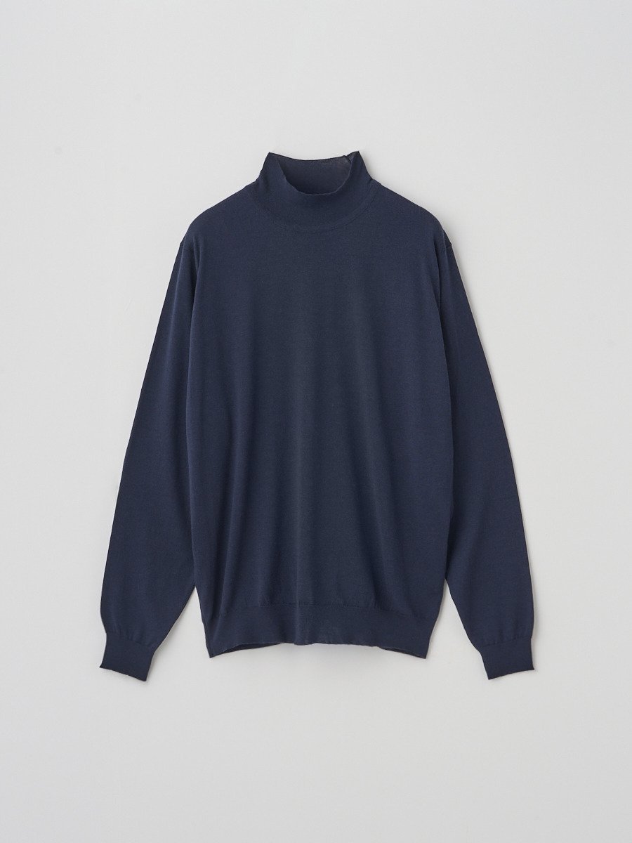 JOHN SMEDLEY シングルモックネック長袖ニットプルオーバー ｜ A4802 ｜ 30G MODERN FIT ジョンスメドレー トップス ニット【送料無料】