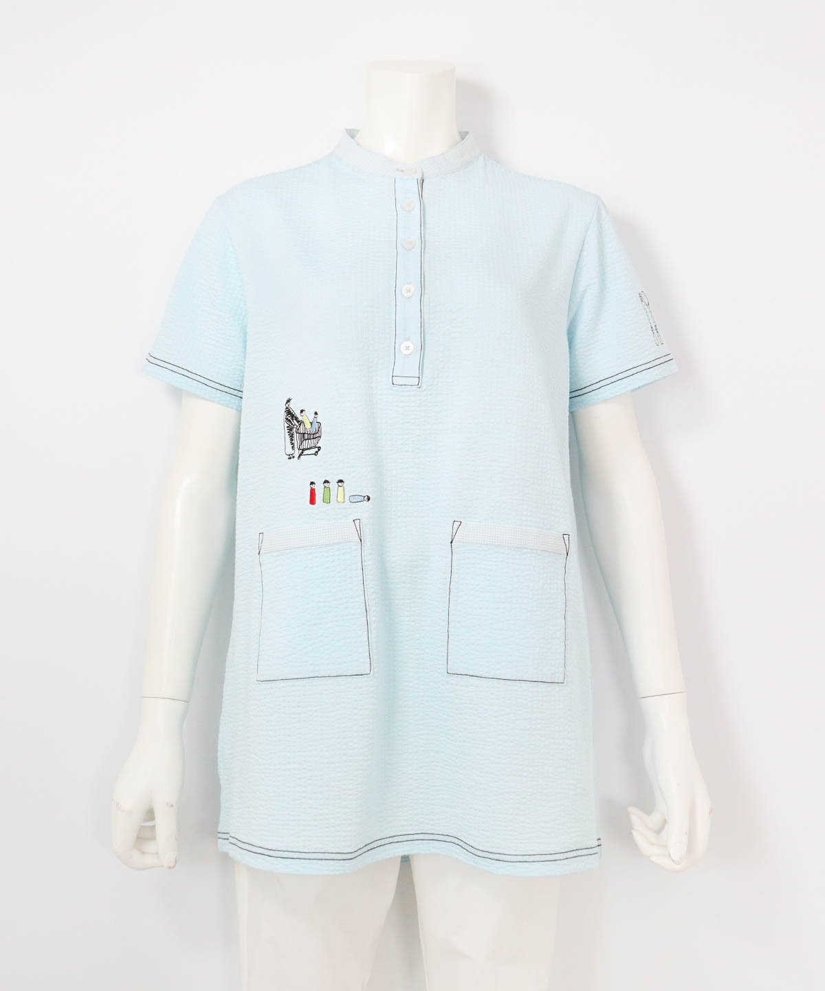 Picone Club 【ピッコーネクラブ公式】サッカー地速乾チュニック ピッコーネクラブ トップス カットソー・Tシャツ ネイビー ホワイト【送料無料】