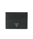GUESS GUESS カードケース (M)CERTOSA Leather Card Case ゲス 財布・ポーチ・ケース 名刺入れ・カードケース ブラック ブ...