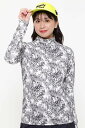 PEARLY GATES コットンモダールダンボールハイネックカットソー <ピクセルカモ柄> パーリーゲイツ トップス その他のトップス【送料無料】