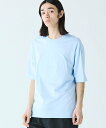 【SALE/50%OFF】LACOSTE 裏パイル グラフィック刺繍 トーン・オン・トーンステッチ半袖スウェット ラコステ トップス スウェット・トレーナー ブ...