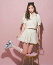 REDYAZEL 【セットアップ可能】ボックスタックショートパンツ レディアゼル パンツ その他のパンツ ベージュ ブルー ネイビー【送料無料】