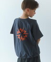 【SALE/30%OFF】UNITED ARROWS green label relaxing 【別注】<Marmot>Tシャツ / キッズ 140cm-150cm ユナイテッドアローズ グリーンレーベルリラクシング トップス カットソー・Tシャツ グリーン グレー