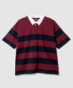 【SALE/20%OFF】BAYFLOW 【AMERICAN RAG CIE】ラグビーシャツ(ユニセックス) ベイフロー トップス カットソー・Tシャツ ブラッ...
