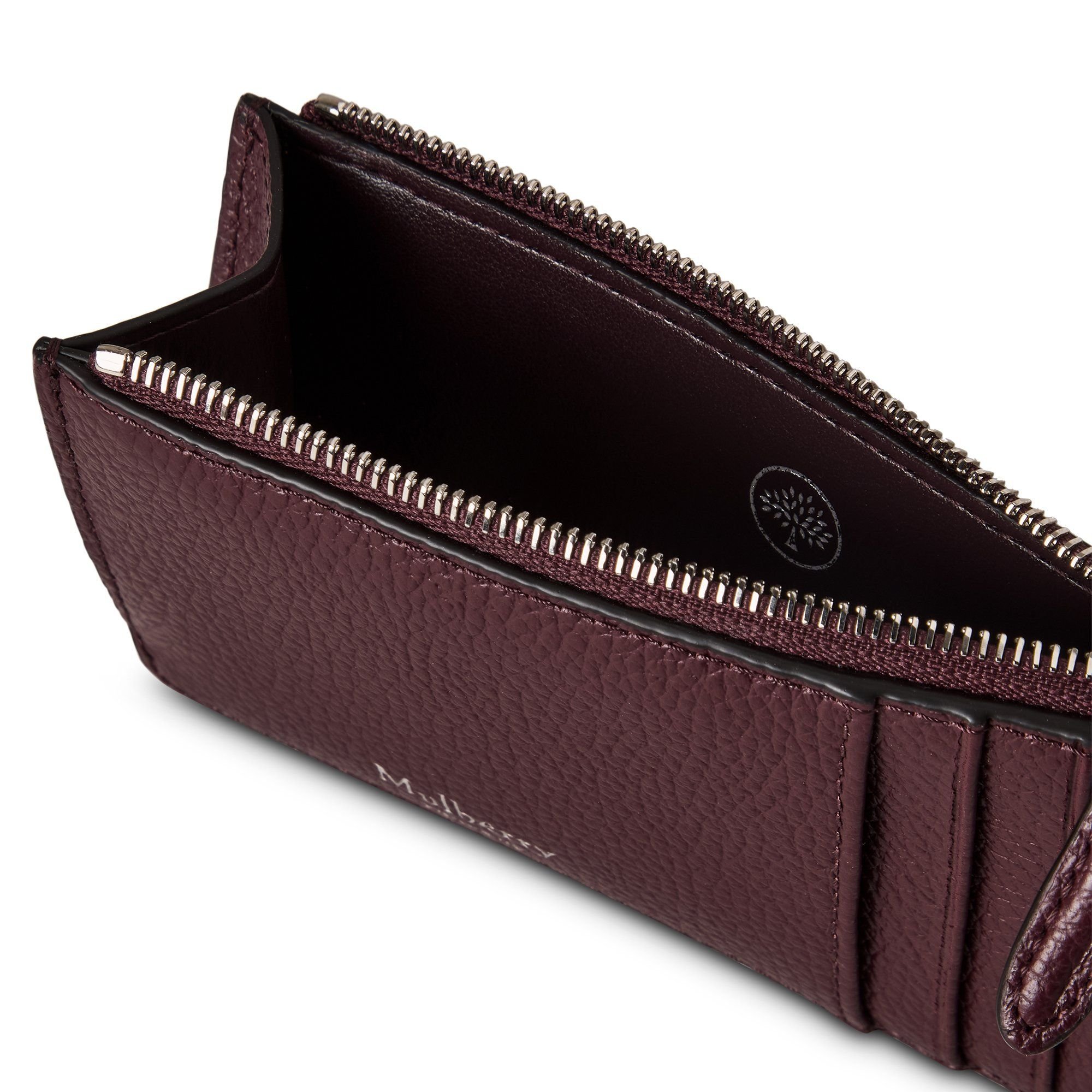 Mulberry 【マルベリー公式】コンチネンタル ジップド ロング カードホルダー マルベリー 財布・ポーチ・ケース 名刺入れ・カードケース ブラック【送料無料】