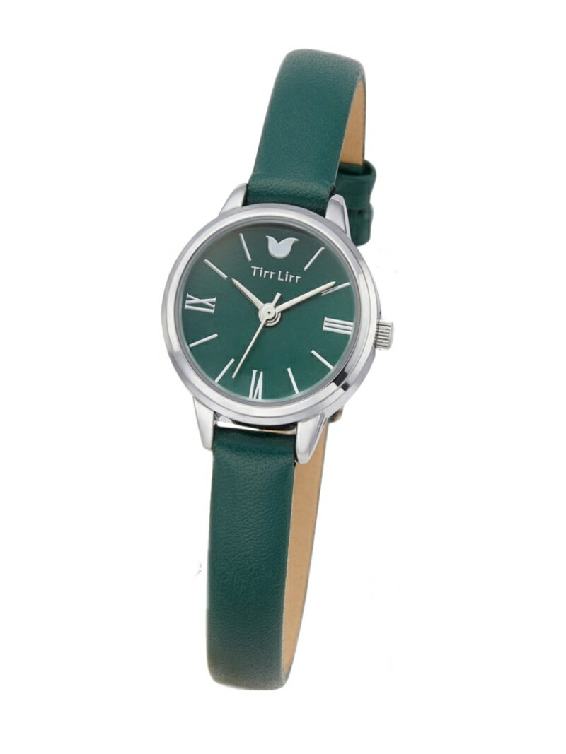 【SALE／60%OFF】TirrLirr TirrLirr/(W)革ベルト時計 ビージェイダイレクト アクセサリー・腕時計 腕時計 グリーン グレー ブラック
