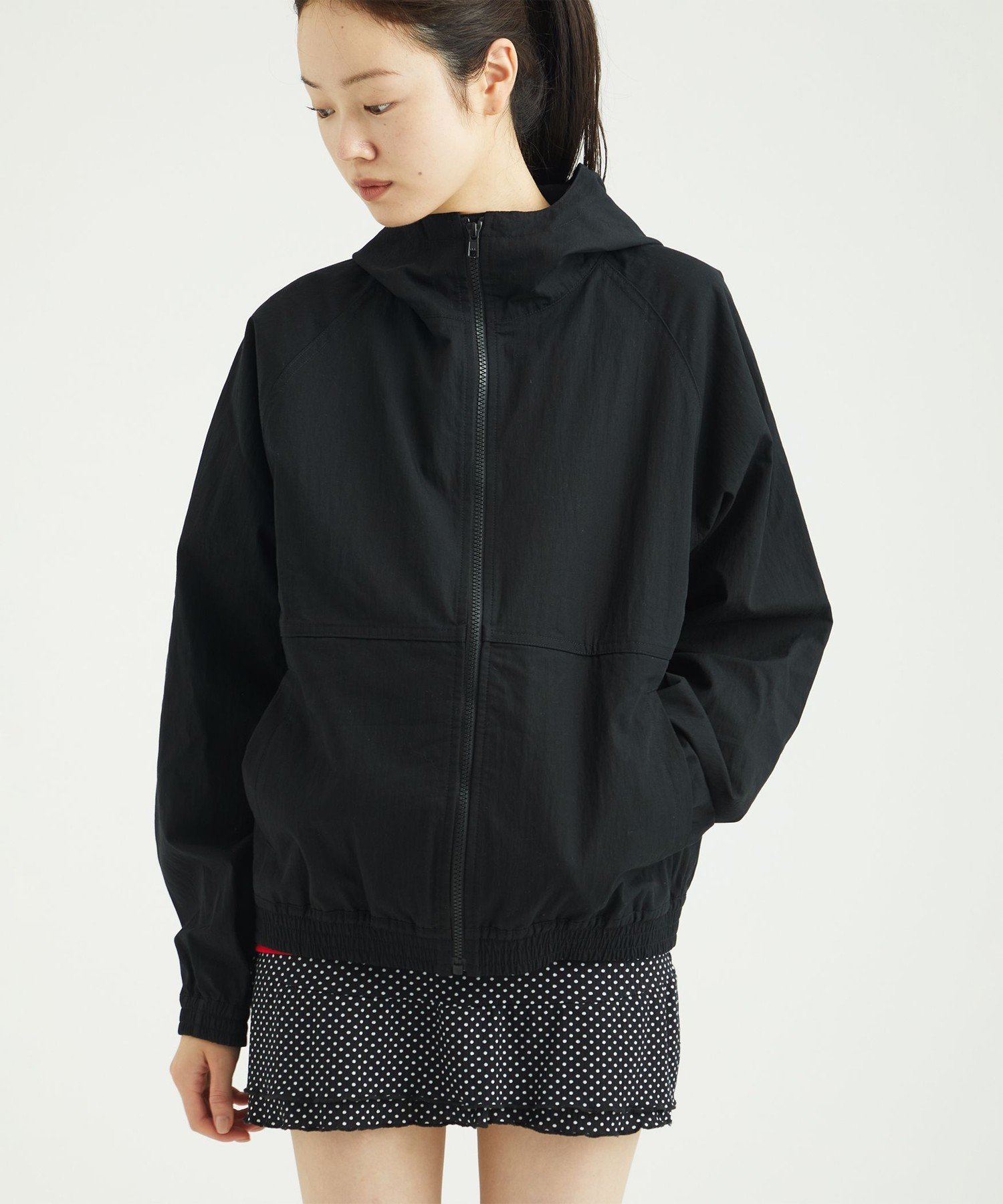 ＜ときめきメモリアル for UACG＞PC WINDOW JACKET/ブルゾン ビューティー＆ユース ユナイテッドアローズ ジャケット・アウター その他のジャケット・アウター ブラック