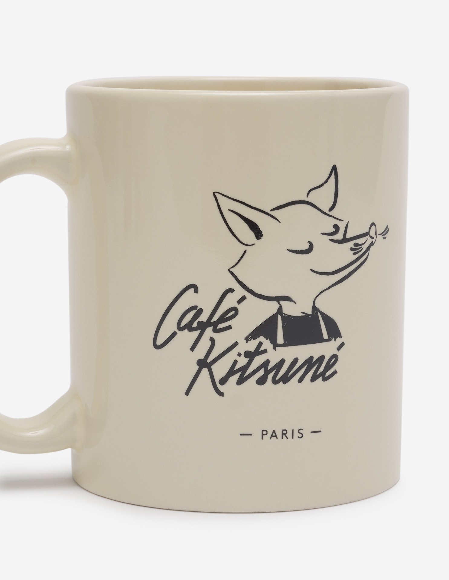 CAFE KITSUNE Cafe Kitsune/(U)CAFE KITSUNE FOX MUG メゾン キツネ 食器・調理器具・キッチン用品 グラス・マグカップ・タンブラー ベージュ【送料無料】 3