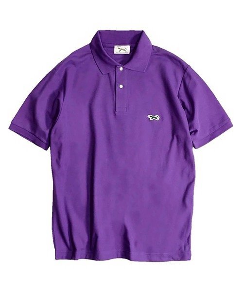 SELECT BRANDS PENNEY'S/ぺニーズ THE FOX ONE-POINT POLO SHIRTS(MENS) ジャックローズ トップス カットソー・Tシャツ パープル ブラック ホワイト