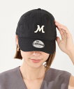 MICA&DEAL 【NEW ERA*MICA&DEAL】"M"ロゴコラボレーションCAP-9THIRTY マイカアンドディール 帽子 キャップ ブラック ネイビー ベージュ ホワイト【送料無料】
