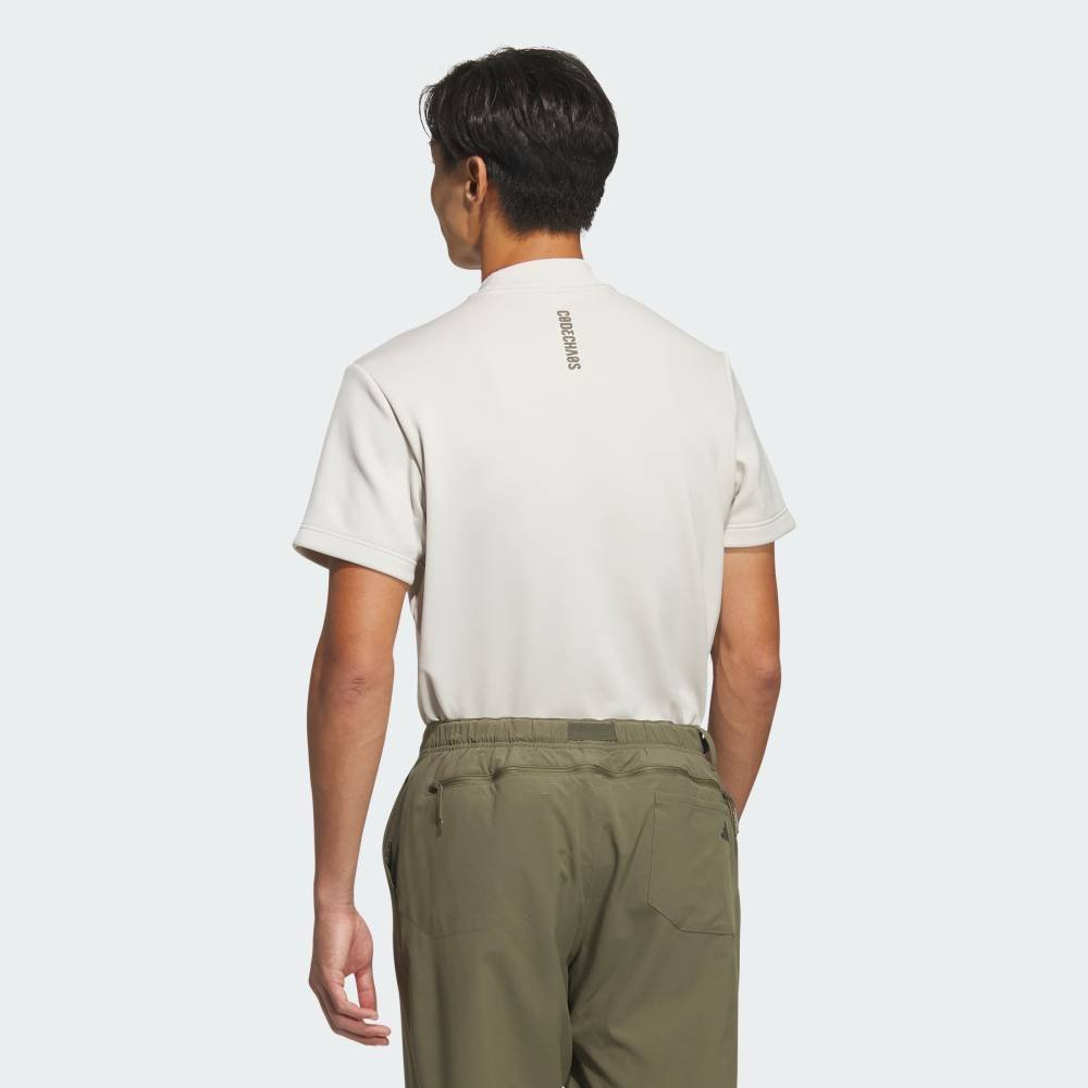 【SALE／30%OFF】adidas 【公式】アディダス adidas 【ゴルフ】コードカオス モックネック半袖シャツ アディダス トップス カットソー・Tシャツ ベージュ【送料無料】