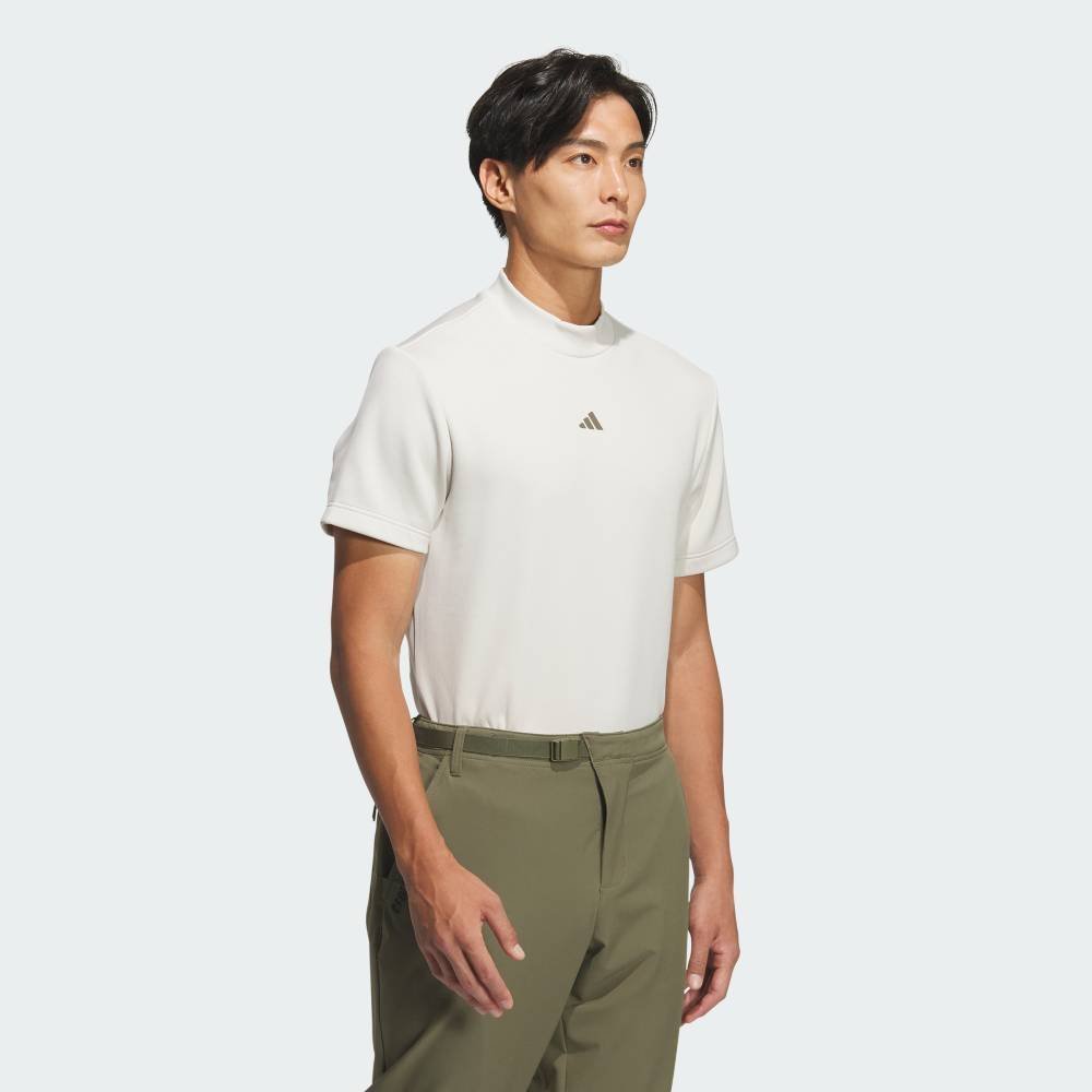 【SALE／30%OFF】adidas 【公式】アディダス adidas 【ゴルフ】コードカオス モックネック半袖シャツ アディダス トップス カットソー・Tシャツ ベージュ【送料無料】