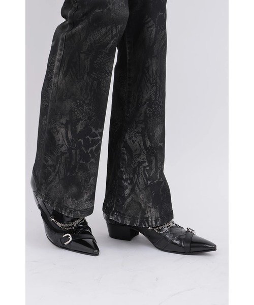 TORNADO MART ハイブリッドファングポインテッドシューズ トルネードマート シューズ・靴 その他のシューズ・靴 ブラック ワインレッド【送料無料】