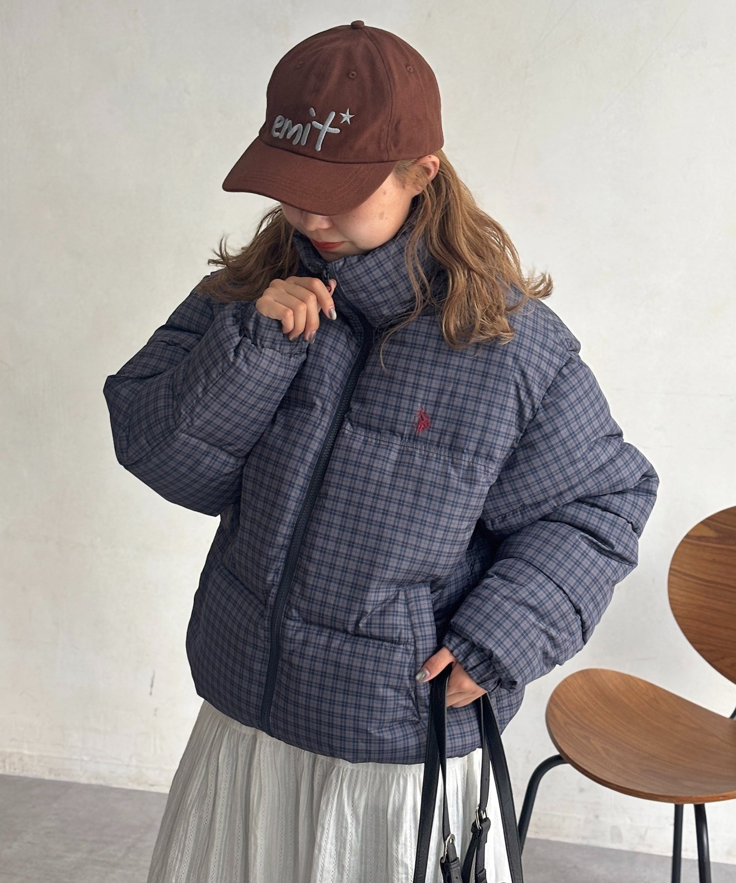 CPCM 【U.S. POLO ASSN.】中綿スタンドブルゾン シーピーシーエム ジャケット・アウター ブルゾン・ジャンパー グレー ネイビー ブラック ブラウン【送料無料】のサムネイル