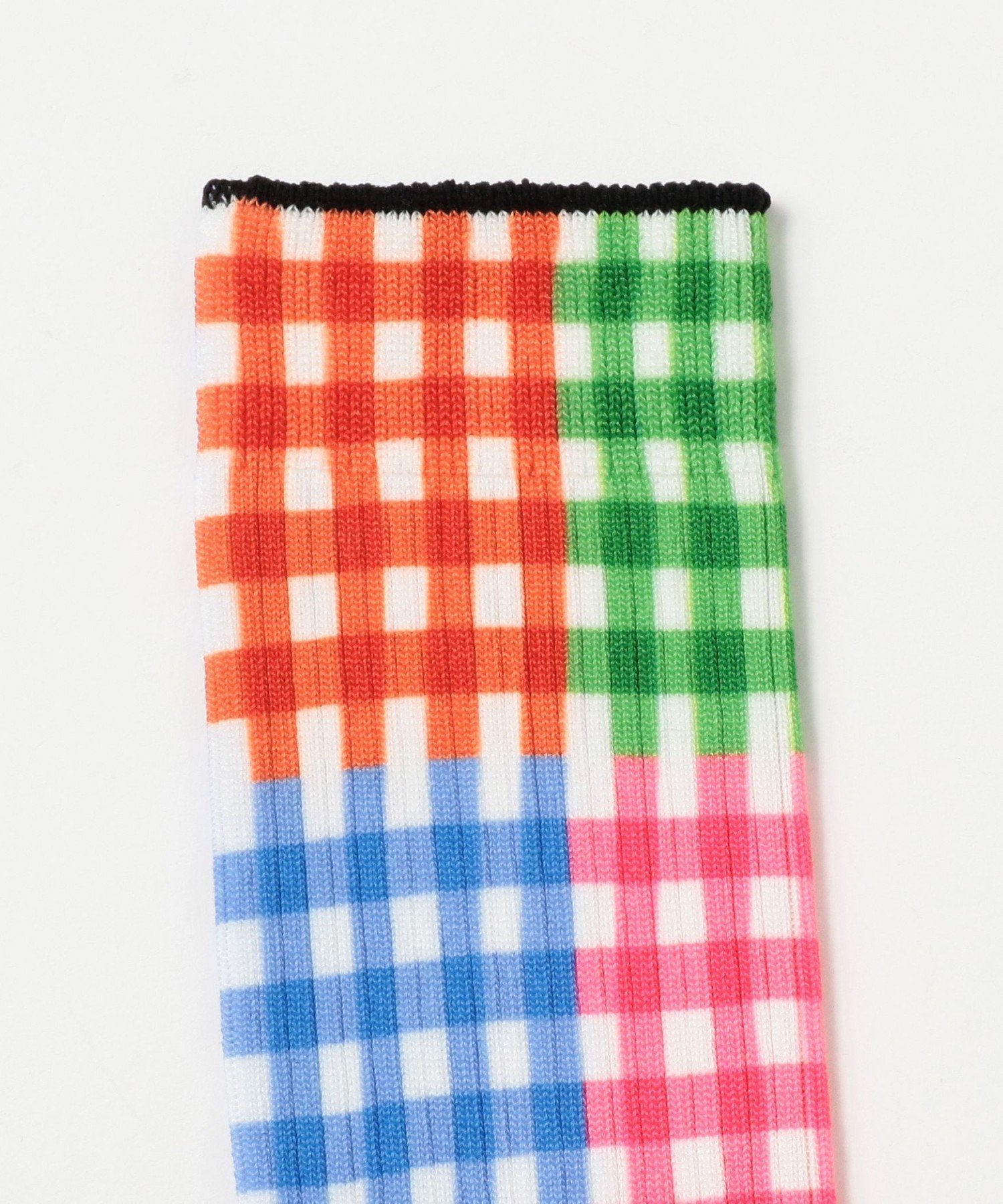 BEAMS BOY 【別注】ROSTER SOX / チェック プリント ソックス ビームス ウイメン 靴下・レッグウェア 靴下
