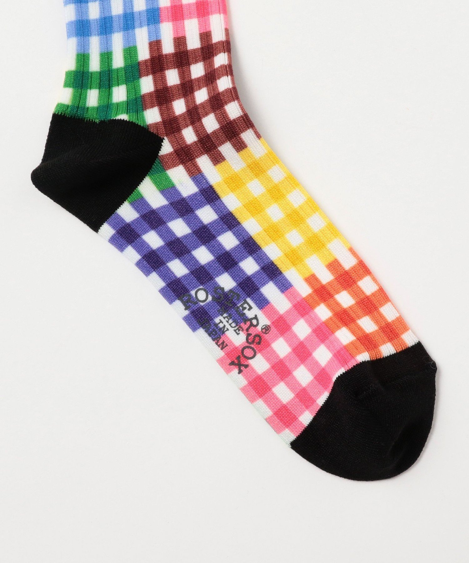 BEAMS BOY 【別注】ROSTER SOX / チェック プリント ソックス ビームス ウイメン 靴下・レッグウェア 靴下