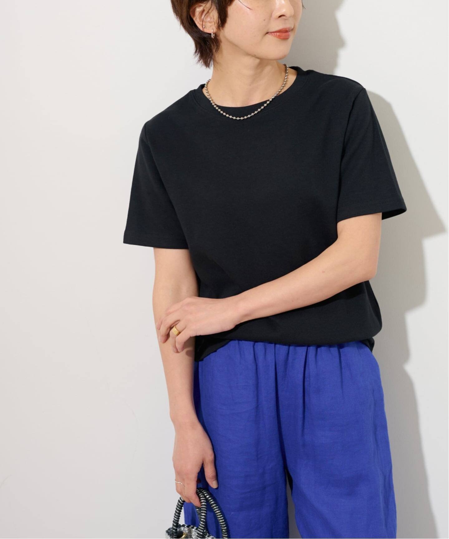 JOURNAL STANDARD relume 《追加》TCダンボールショートスリーブTEE ジャーナル スタンダード レリューム トップス カットソー・Tシャツ ブラウン ピンク ホワイト ブラック グレー