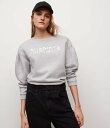 【SALE／50 OFF】ALLSAINTS (W)NOCTIS ONA SWEAT オールセインツ トップス スウェット トレーナー グレー【送料無料】