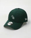 California General Store ＜NEW ERA CGS. ＞ 9TWENTY ロゴ キャップ ビューティー＆ユース ユナイテッドアローズ 帽子 キャップ グリーン ホワイト【送料無料】