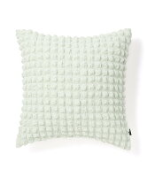 Francfranc ポップコーンワッフル クッションカバー 450*450 ライトグリーン(026) フランフラン インテリア・生活雑貨 クッション・クッションカバー