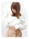 【SALE/59%OFF】dazzlin 2WAYニットプルオーバー ダズリン ニット 長袖ニット ホワイト グレー ブラック ピンク レッド イエロー パープル