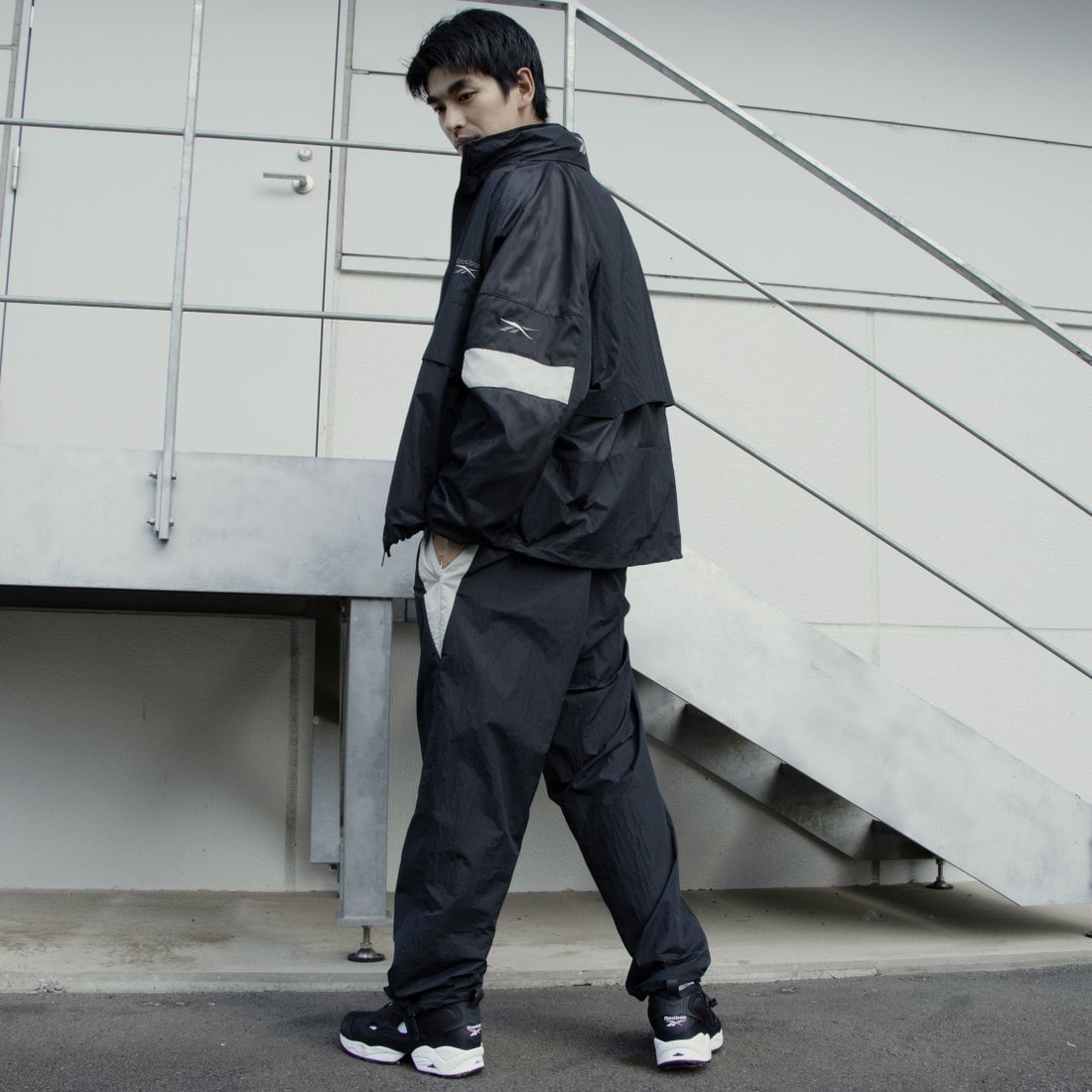 Reebok トラックパンツ リブート 90's/Track Pants REBOOT 90's リーボック パンツ その他のパンツ ブラック ネイビー【送料無料】