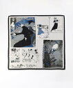 K.T KIYOKO TAKASE 絵画調シルクプリント スカーフ コムサ ファッション雑貨 マフラー・ストール・ネックウォーマー ネイビー ブラック【送料無料】