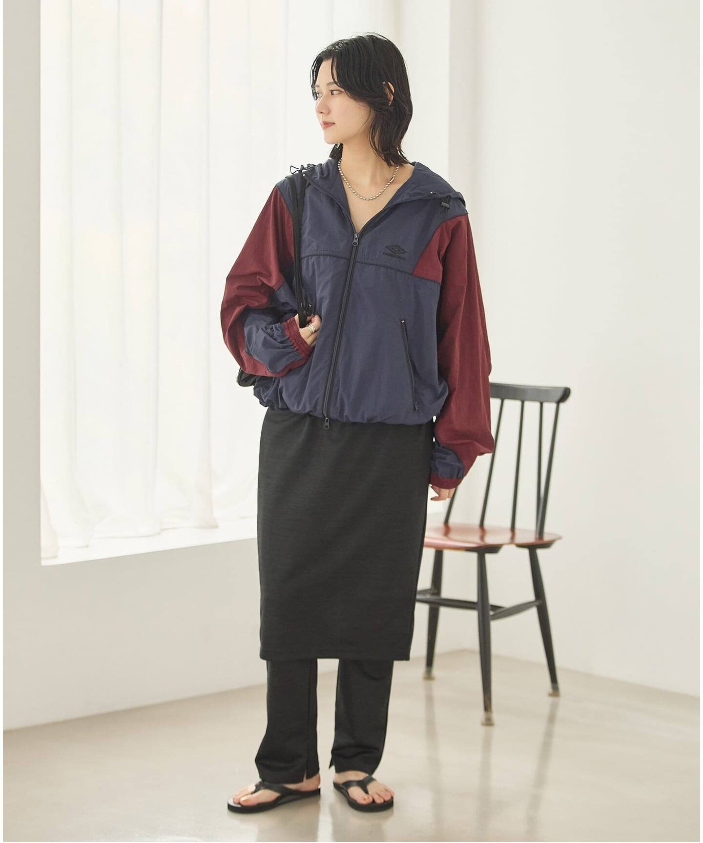 JOURNAL STANDARD 《予約》TWモクロディ スカート レイヤード パンツ ジャーナル スタンダード パンツ その他のパンツ ブラウン ブラック