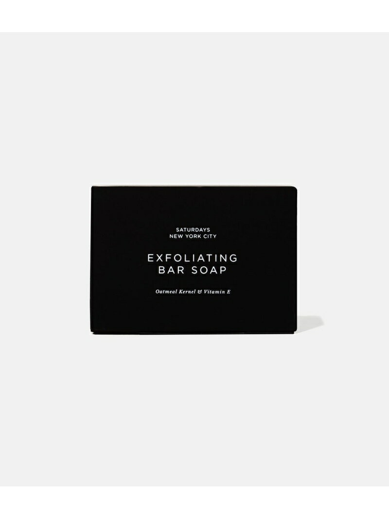 Saturdays NYC Exfoliating Bar Soap サタデーズ　ニューヨークシティ ボディケア・オーラルケア ボディソープ ネイビー