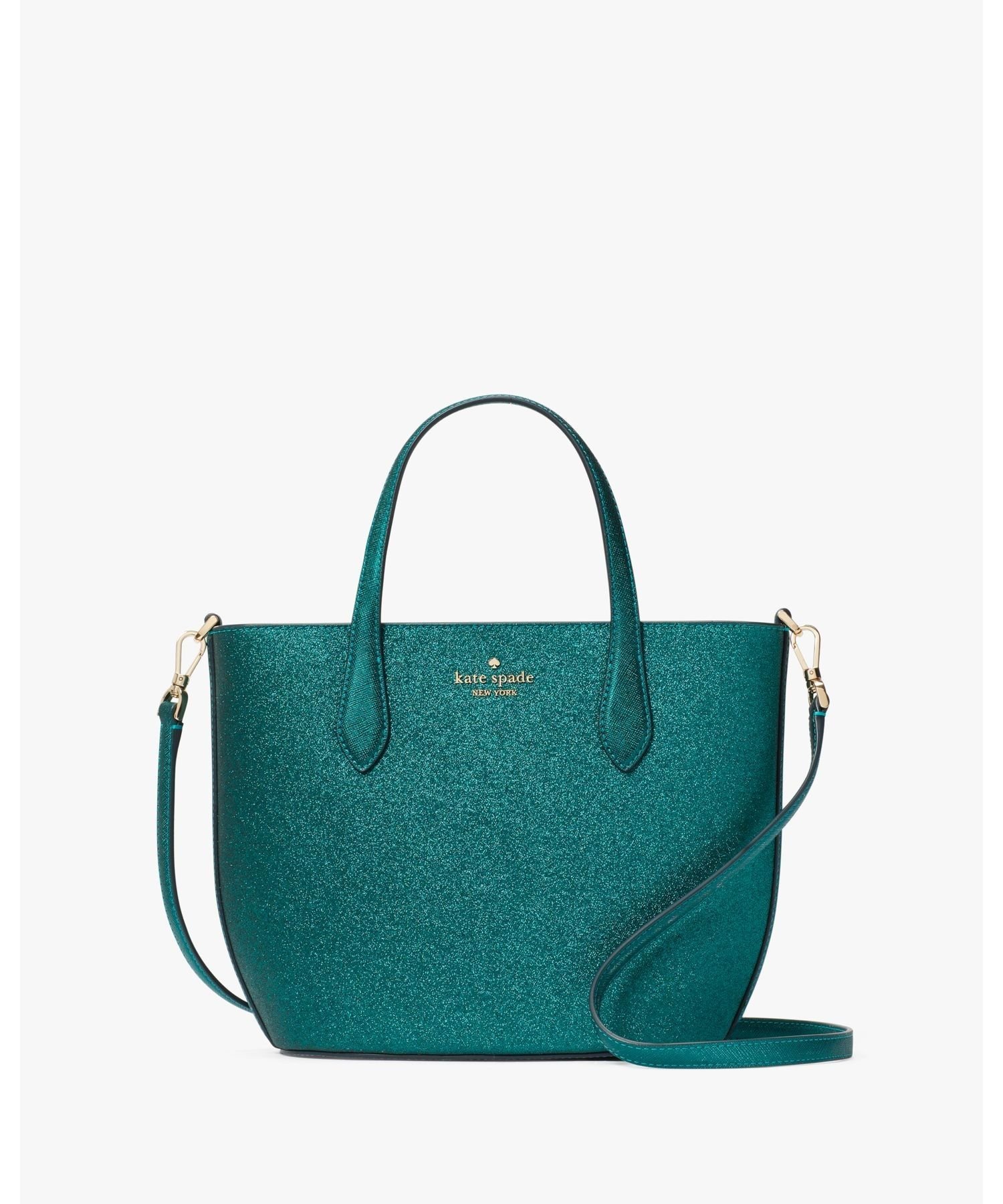 【SALE／70%OFF】kate spade new york グリマー グリッター ミックスド マテリアル サッチェル ケイトスペードニューヨーク バッグ ハンドバッグ【送料無料】