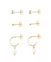 【SALE/50%OFF】ROPE' PICNIC PASSAGE 淡水パールミニフープピアスセット ロペピクニック アクセサリー・腕時計 ピアス ゴールド シ...