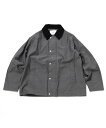 EDIFICE 洋服（メンズ） 417 EDIFICE CHAMBRAY / シャンブレー 2LAYERS ブルゾン フォーワンセブン エディフィス ジャケット・アウター ナイロンジャケット ブラック ベージュ ブルー【送料無料】