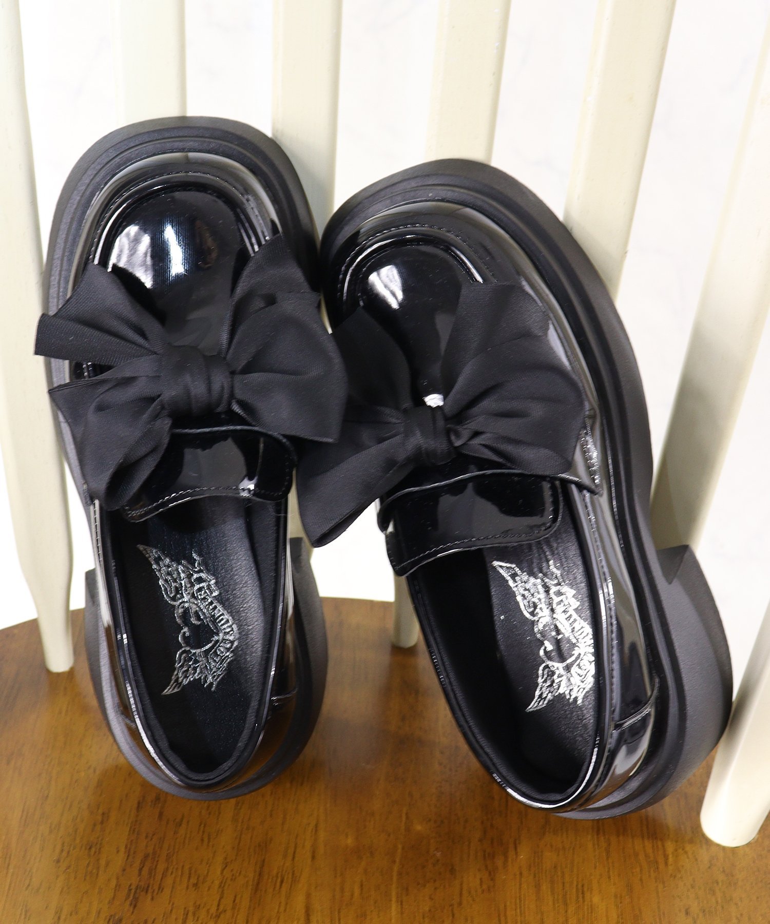 【SALE/20%OFF】LOVEHUNTER 8cmヒール ワンピース 韓国ファッション リボンローファー ☆1698 サンエーフットウェアー シューズ・靴 ...