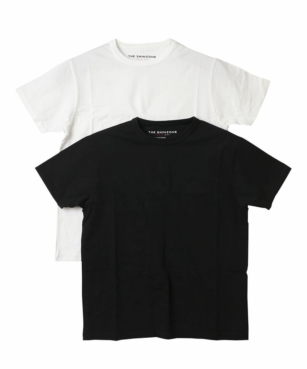 THE SHINZONE ザ シンゾーン PACK TEE パックTシャツ ブルーコムブルー トップス カットソー・Tシャツ