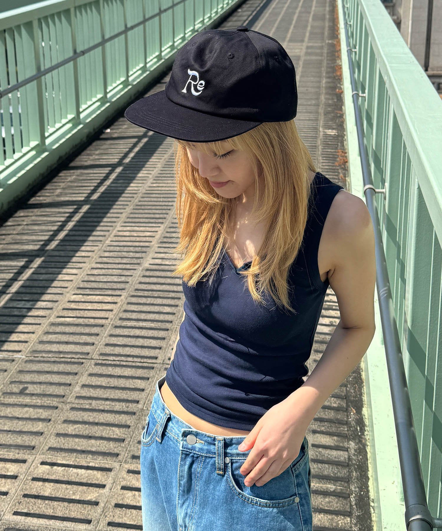 Lakey Park Lakey Park "Re"CAP キャナルジーン 帽子 キャップ ブラック【送料無料】