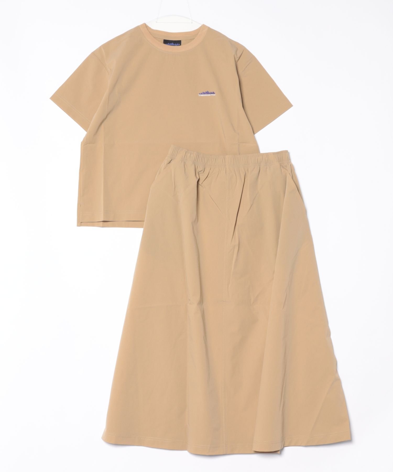 樂天商城 - 【SALE／5%OFF】THOUSAND MILE THOUSAND MILE/半袖Tシャツ スカート セットアップ カセットチャート ジャケット・アウター その他のジャケット・アウター ブラック グレー【送料無料】