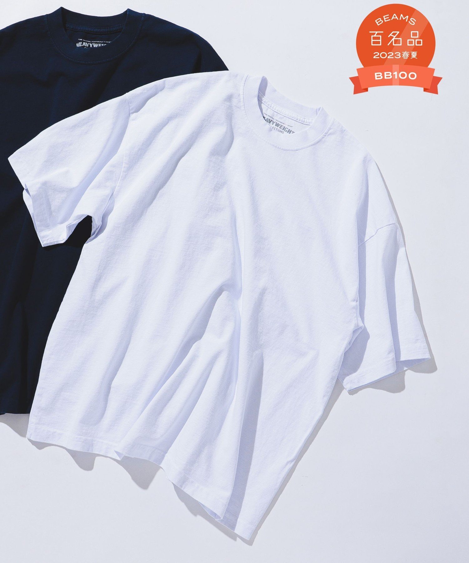 BEAMS T HEAVYWEIGHT COLLECTIONS / Standerd Tシャツ 23SS ビームスT トップス カットソー Tシャツ ホワイト グレー ブラック グリーン ネイビー【送料無料】