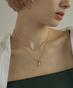 【SALE/10%OFF】GOLDY GOLDY/(W)コイン × ツイスト チェーン レイヤード ネックレス コイン セットアップセブン アクセサリー・腕時計...
