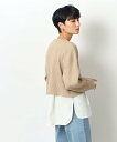 【SALE/60%OFF】OPAQUE.CLIP ≪ツインセット≫ リブニット*タンクトップシャツ/コットン100%【洗濯機洗い可】 オペークドットクリップ ト...
