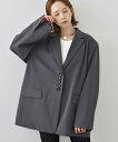 ドレステリア アウター レディース DRESSTERIOR CODE A｜oversized jacket ドレステリア ジャケット・アウター テーラードジャケット・ブレザー グレー ブラック ベージュ【送料無料】