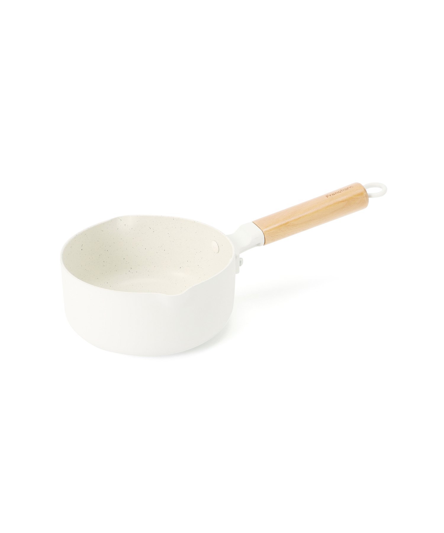 Francfranc IH・直火 ソースパン 16cm フランフラン 食器・調理器具・キッチン用品 鍋・フライパン ホワイトのサムネイル