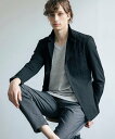 【SALE/30%OFF】MK MICHEL KLEIN homme 【日本製生地使用/大きいサイズあり】コンバーチブルジャケット/綿麻混RIRANCHA ミッ...