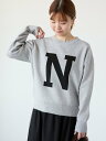 【SALE/60%OFF】Lugnoncure 柄アソートジャカードニット テチチ トップス ニット ベージュ グリーン グレー